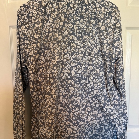 Dan John ๐ฎ๐น All Over Liberty Print shirt - Size M / 41EU snap buttons - Picture 5 of 8